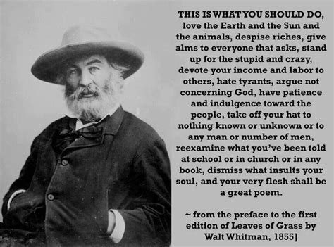 Leaves Of Grass Walt Whitman ♥ Walt Whitman Quotes Famous Quotes Great Quotes