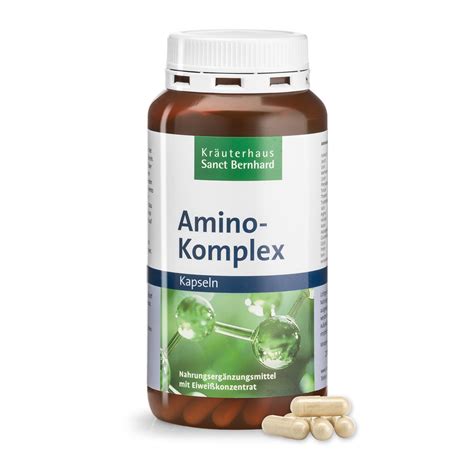 Amino Complex Capsules » Buy securely online now | Sanct Bernhard