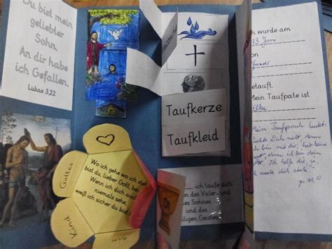 Mein Kirchenjahr Lapbook Kopiervorlagen Zum Schneiden Falten Und