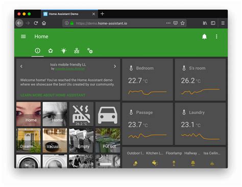 Home Assistant Lovelace Dashboard Examples ~ Home Assistant Bodaqwasuaq