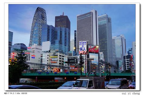 东京新宿,日本东京街景 - 伤感说说吧