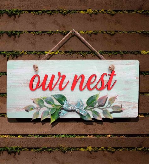 Buy Blessed Rustic Multicolor Wooden Wall Art At 47 OFF By Chalk My