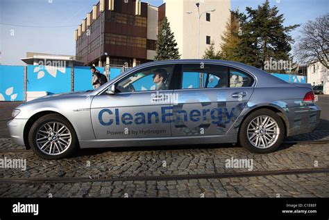 Hydrogen-powered BMW Hydrogen 7, Poznan, Poland Stock Photo - Alamy