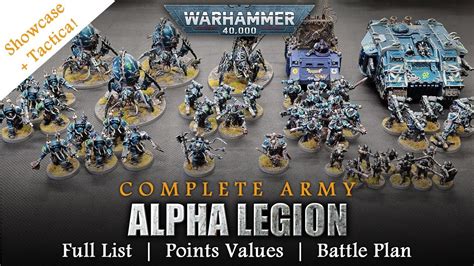 Chaos Space Marines 10th Edition 2000pts List Warhammer 40k Complete