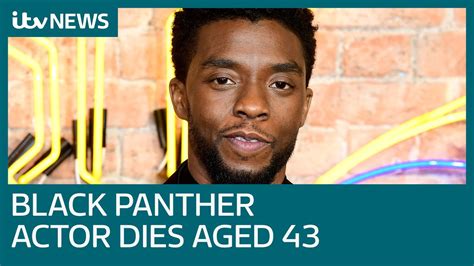 Wakanda Forever Black Panther Star Chadwick Boseman Dies Aged 43 Itv News The Global Herald