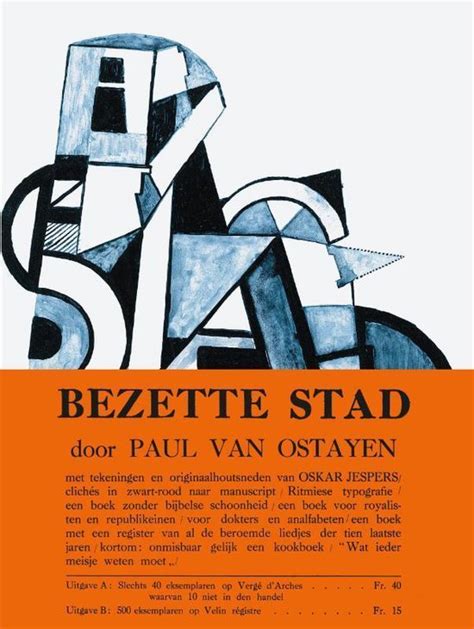 Bezette Stad Paul Van Ostaijen Boeken Bol