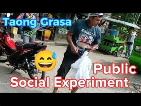 Taong Grasa Public Social Experiment With Honda Adv Youtube