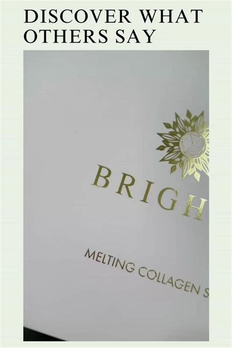 Brighca Innovative Collagen Skincare With Nanofiber Technology