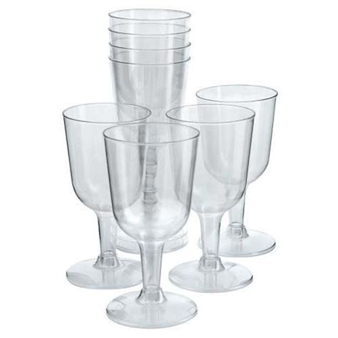 Plastic Goblets In Bulk 144 X Plastic Disposable Wine Glasses For Party Bbq Bulk Wholesale Lot