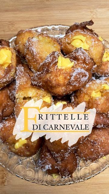 Carla Video Ricette Gustose On Instagram Frittelle Di Carnevale