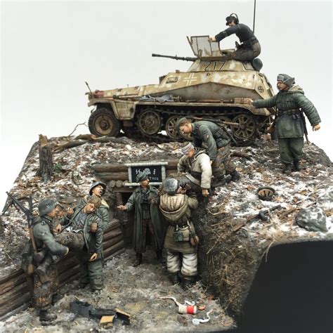 The Edge Of Darkness Narwa 1944 Diorama Roger Hurkmans Military