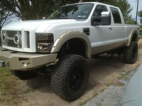 Find used Ford F250 king ranch lifted low miles..good condition in Harlingen, Texas, United ...