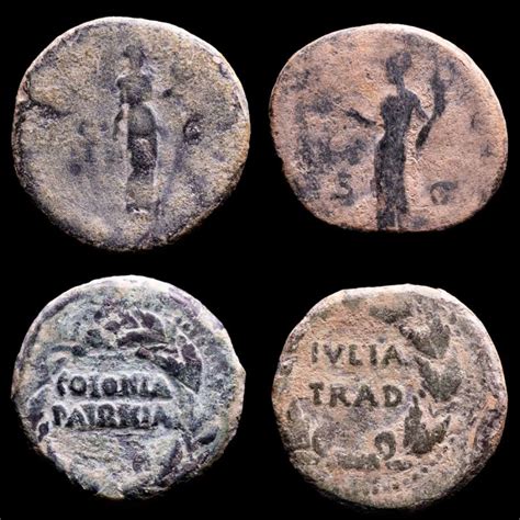 Lote De Monedas Romanas Originales Clasificables Lucernae