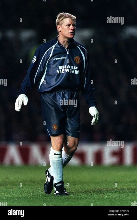 Peter Schmeichel Manchester United Fc September Stock Photo Alamy