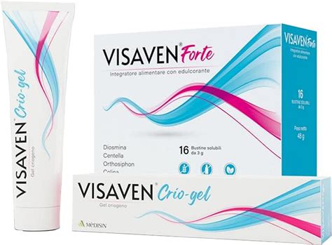 Visaven Forte E Crio Gel Integratore Naturale Per La Circolazione Di