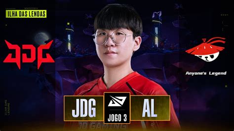 JDG X Anyone S Legend Jogo 3 MD3 LPL Spring 2024 DIA 44 YouTube