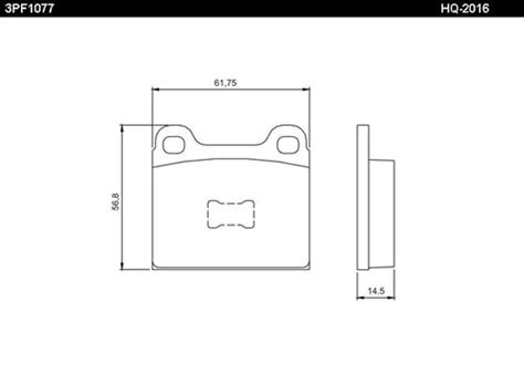 Pastilla De Freno Delantera Bendix Volkswagen Gol Hasta