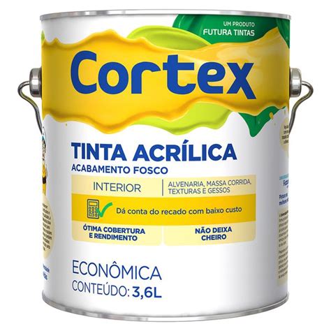 Tinta Cortex Econ Mica Fosca Futura Marquezim Tintas