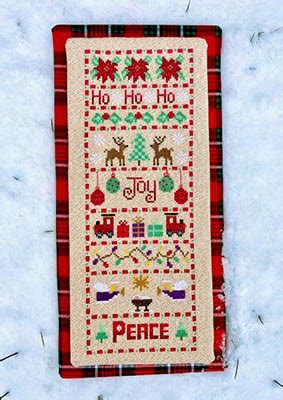 Cross Stitch Corner Pickle Barrel Designs Christmas Band Sampler