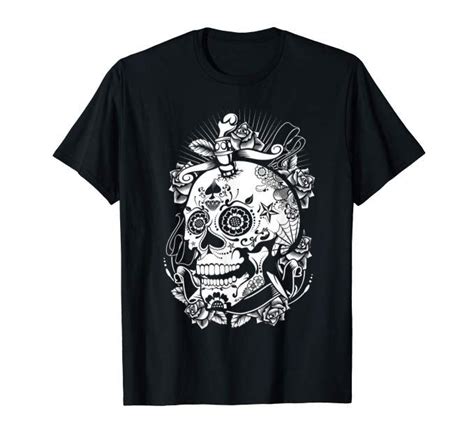 Day Of The Dead T Shirt Hoodie Shirt Mens Tshirts Mens Tops