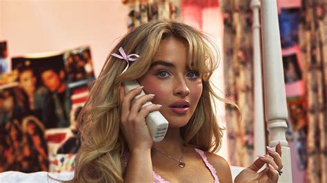 Sabrina Carpenter Wore A Babydoll Lace Lingerie Set As The Star Of