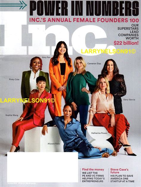 Inc Magazine October 2022 Female Founders 100 Find The Money Power Numbers Diaz Ebay In 2022