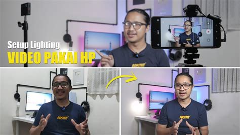 Bikin Video Pakai HP Jadi PRO Setup Lighting Ft Pixel Liber YouTube