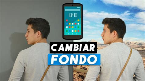 Cómo cambiar el fondo de la imagen