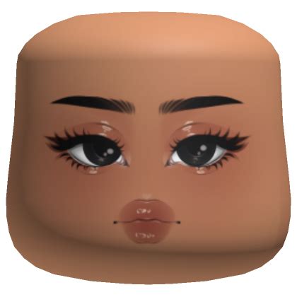 Glam Girl Makeup Cheeks Head Nougat Skin Tone Roblox Item Rolimon S