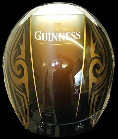 Bike Paints - Guinness Motorcycle Helmet