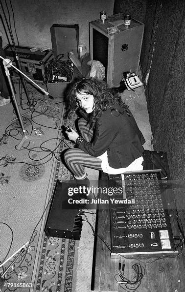 Singer Ari Up , of British punk group The Slits, in the basement at 6... News Photo - Getty Images