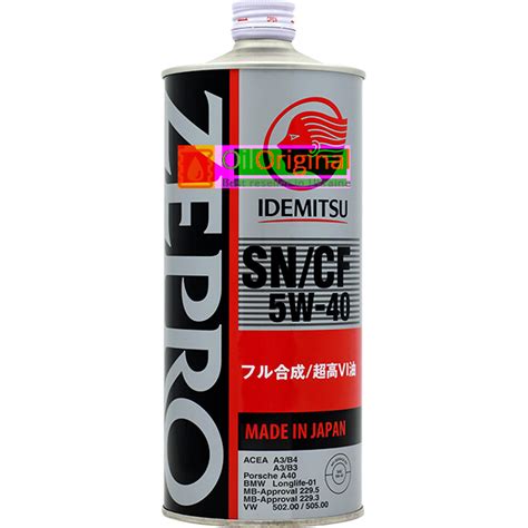 Моторное масло Idemitsu Zepro Euro Spec 5w40