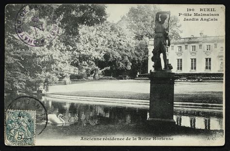 Rueil Malmaison Petite Malmaison Jardin Anglais Ancienne