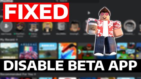 How To Disable New Roblox Beta App On Windows Youtube