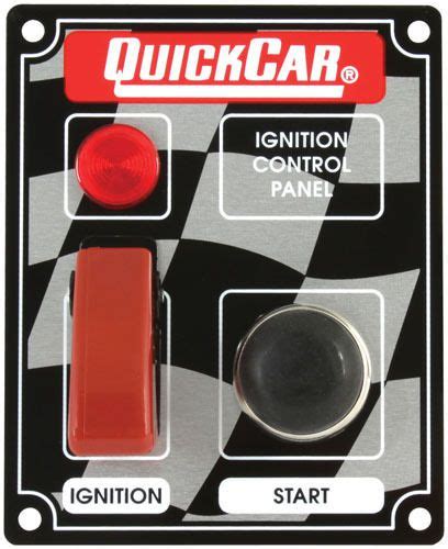 Find Quickcar 50 053 Ignition Control Panel W Flip Switch Light IMCA