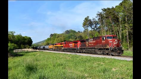 Hd Ns Central Alabama Railfanning Foreign Power Overload