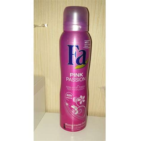 Test Deodorant Fa Pink Passion Deodorant Pinkmelon