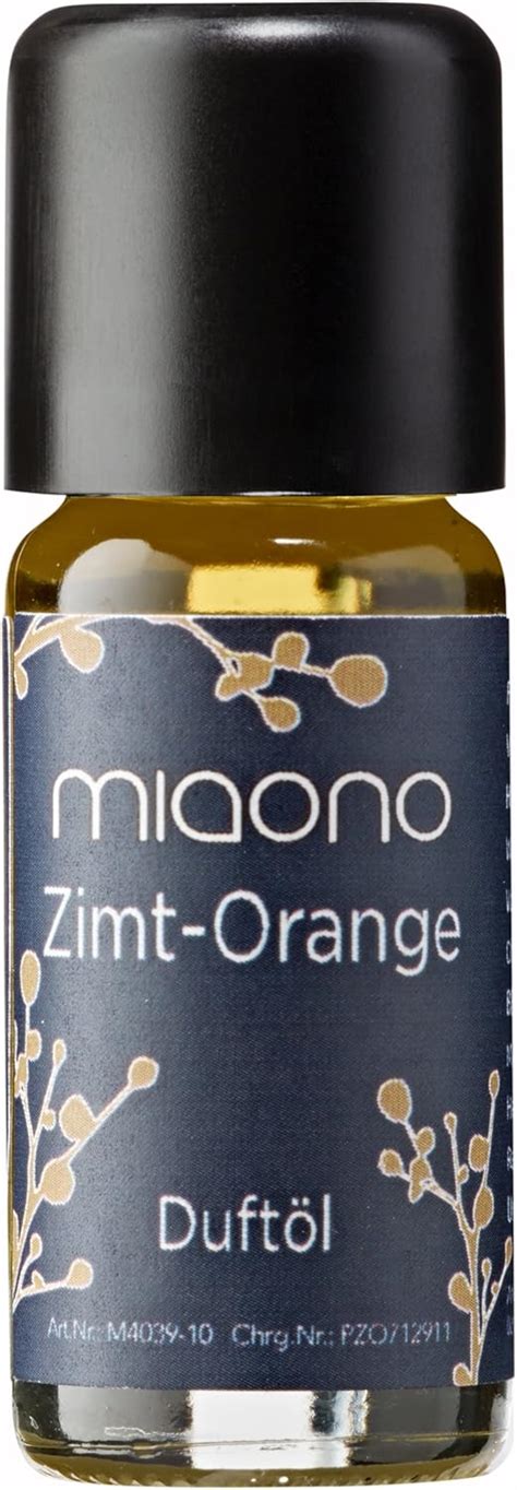 Duftöl Winter Zimt Orange 10ml feiner Raumduft Aromaöl für