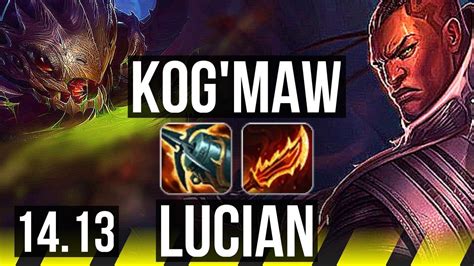 KOG MAW Lulu Vs LUCIAN Yuumi ADC Rank 2 Kog Maw VN Challenger