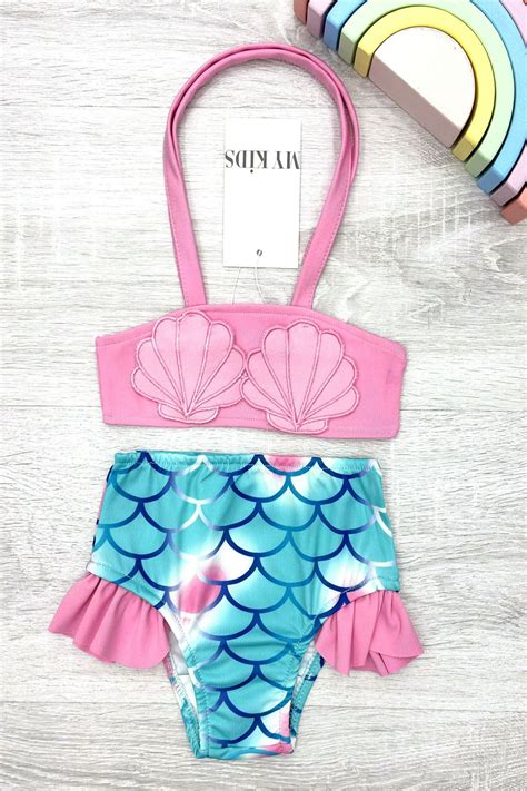 My Kids Wear Deniz Kabuğu Desenli Bikini Takımı Fiyatı Yorumları Trendyol