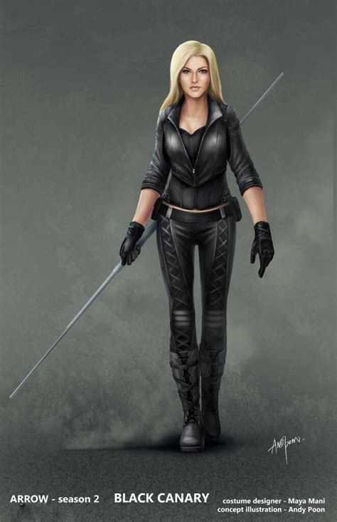 Black Canary Costume Arrow