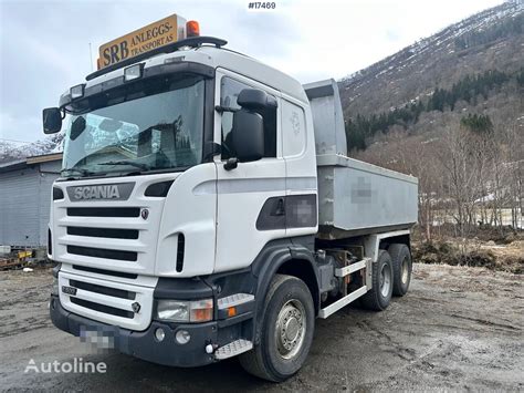 Wywrotka Scania R500 na sprzedaż Norwegia HEIMDAL GW39397