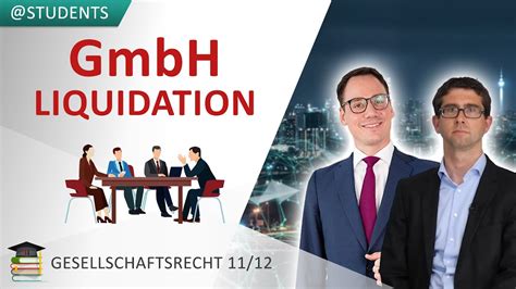 Drei Schritte Zur Liquidation Einer Gmbh Gesellschaftsrecht