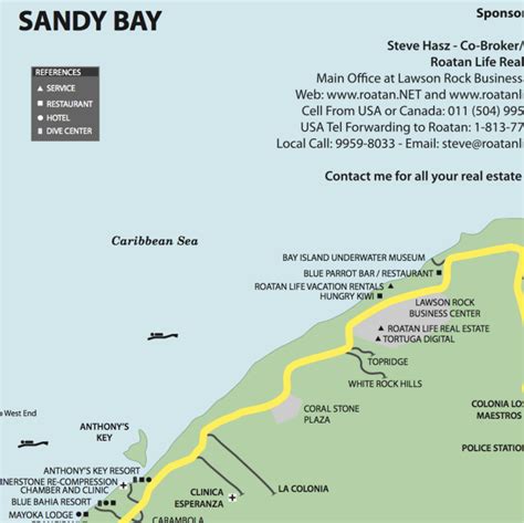 Roatan Maps — ROATAN