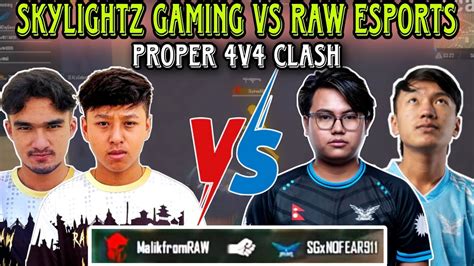 Skylightz Gaming Vs Raw Esports Sg Vs Raw Proper V Clash Clash