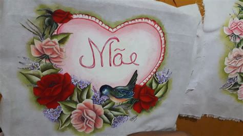 Pintura Em Tela Dia Das Maes - 92 ideias de Mãe pintura e riscos. para salvar hoje | pintura em tecido ...