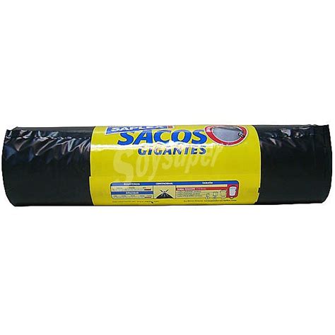 Saplex Bolsas De Basura Saco Gigantes Bolsa 10 Unidades