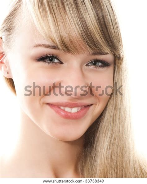 Photo De Stock Nude Portrait Blond Sexy Woman Isolated 33738349 Shutterstock
