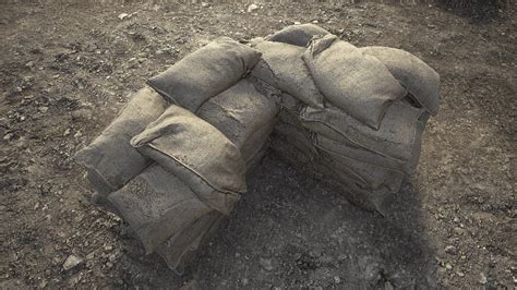 Sandbag Walls by Mountain Trail in Props - UE4 Marketplace