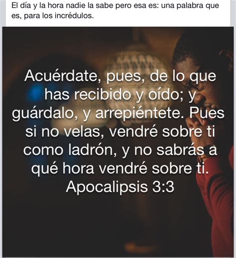 Apocalipsis 3 3 Frases De La Biblia Apocalipsis 1 Apocalipsis